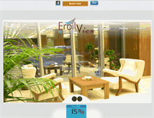 Tablet Screenshot of erbilviewhotel.com